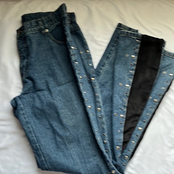 Harley Davis women’s jeans with matching tank top. Preowned - Picture 7 of 12